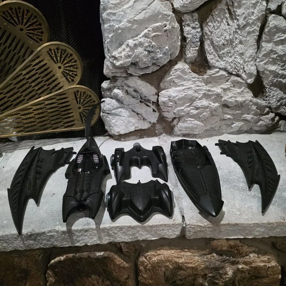 Kenner BATMAN FOREVER Triple Action Vehicle Set Batmobile Complete Vintage